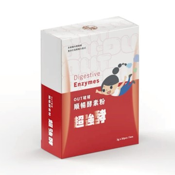 【純煉】OUT堵堵順暢酵素粉3gx30包