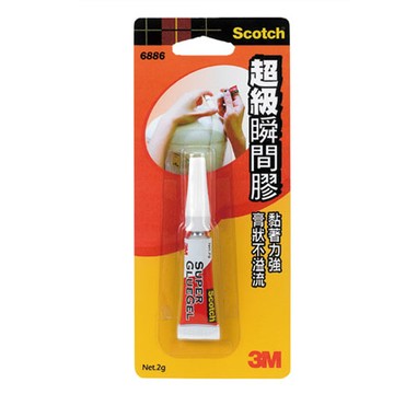 3M Scotch超級瞬間膠/6886/2g