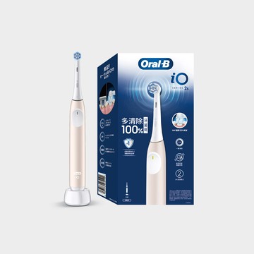 Oral-B iO2 微震科技電動牙刷-玫瑰粉