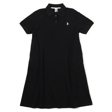 CHUMS Booby Polo Dress洋裝  黑色_CH181295K001