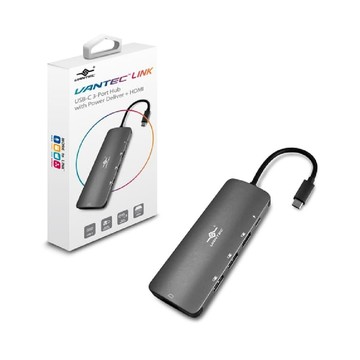 VANTEC 凡達克 Link USB Type-C+ HDMI多功能充電集線器 (CB-CU301HSPD)