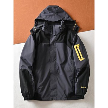 撿漏老美 男士秋冬三合一沖鋒衣外套無痕壓膠防風防水保暖兩件套