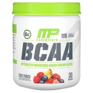 MusclePharm, 必需支鏈氨基酸 ，果汁噴趣酒，0.57磅（258克）
