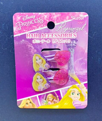 【震撼精品百貨】長髮奇緣樂佩公主 Rapunzel 迪士尼公主系列髮飾/髮束-桃愛心結樂佩公主#41453 震撼日式精品百貨