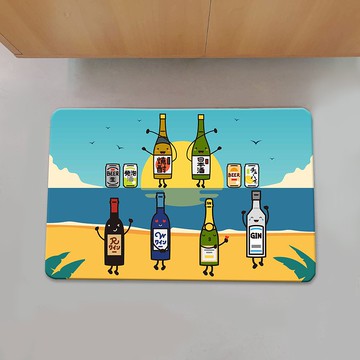 開心微醺 仿羊絨 地毯