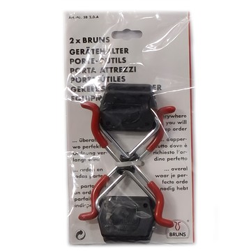 BRUNS 經典工具掛夾 Set 2個  SB 2.0A  德國製造  不鏽鋼  塑膠