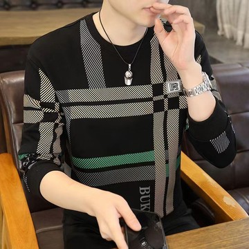 新品【秋冬】衛衣男春秋季男士長袖T恤韓版潮流打底衫寬鬆中青年套頭百搭上衣