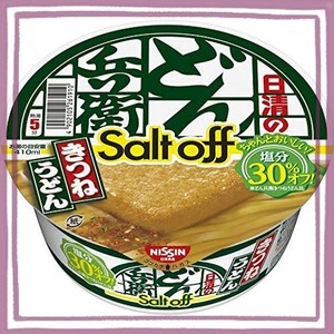 日清食品 日清のどん兵衛 きつねうどん ソルトオフ 96G ×12個