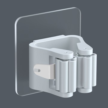 拖把架免打孔 拖把掛鉤免打孔強力黏膠壁掛家用無痕收納拖把夾浴室掛神器『XY32831』