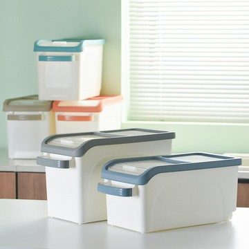 廚房裝米桶家用食品級20斤防蟲防潮密封桶放米缸30斤儲米箱收納盒