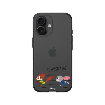 iPhone 16 Clear (相機按鈕) 酷墨灰 - Walt Disney Animation Studios - 動物方城市－不是我！