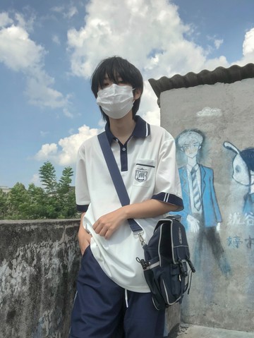 喵丸子jk制服原創體操運動服polo衫套裝日系dk短褲寬松校供學院風