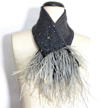 卡仕米羊毛圍巾 水晶羊毛圍巾 保暖羊毛圍巾 情人節禮物 精美圍巾