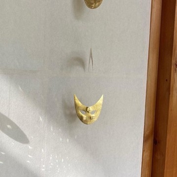 輕型移動太陽捕手 ◇ 燈光、月牙、貓臉 ◇ 實心黃銅材質/施華洛世奇水晶