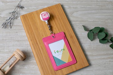 i 好夾 伸縮證件套組- 滿滿動物系列 / 小豬 _ AZA1