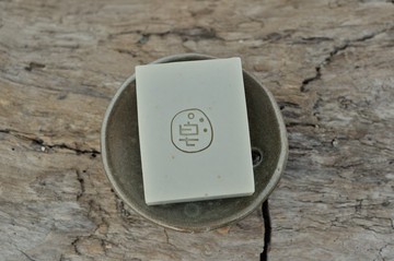 Heyu Soap ・手捏陶皂盤・陶土製・自然瀝水・手工生活器皿