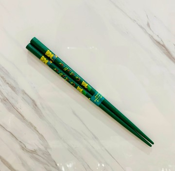 【震撼精品百貨】日式精品百貨~日本可愛熊筷子(16cm)-綠*87476