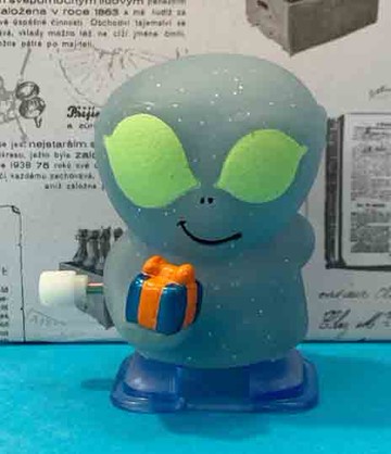 【震撼精品百貨】發條玩具-外星人-黃眼睛#85020