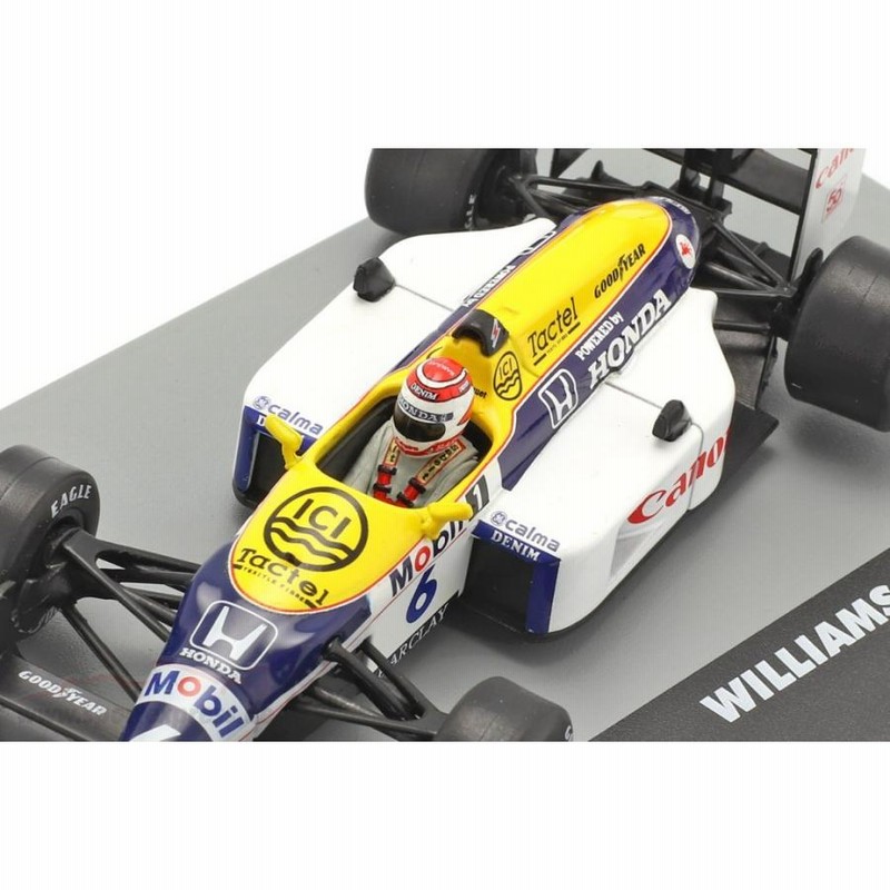 アルタヤ 1/43 ウィリアムズ F1 FW11B 1987 イタリアGP ネルソン ピケ 