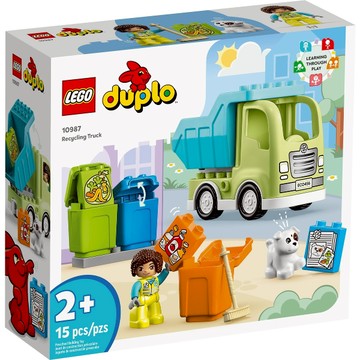 ||高雄 宅媽|樂高 積木|| LEGO“10987 Duplo系列 資源回收車“