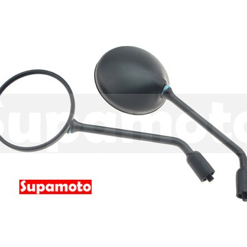 -Supamoto- M161 復古 圓鏡 消光黑 原廠型 後照鏡 後視鏡 重機 CB350 通用 改裝 CT125