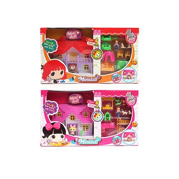 韓版 可愛公仔別墅/家家酒玩具/角色扮演 / 娃娃屋