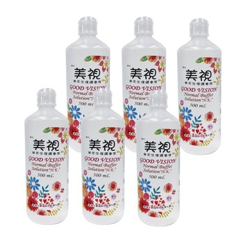 美視無汞生理緩衝液 500ml*6