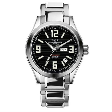 B3_ BALL 波爾錶】 NM2026C-S2CA-BK Engineer II天文台紳士大三針腕錶/黑面40mm｜樂天全館特惠中★指定刷卡回饋10%