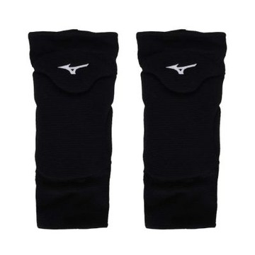MIZUNO 加長型護膝-護具 一雙入 美津濃 V2TYD00709 黑白