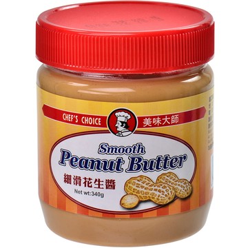 【蝦皮直營】美味大師 細滑花生醬 340g/500g