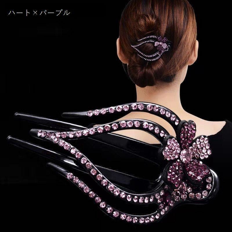 ヘアクリップ サイドバンスクリップ ヘアアクセサリー