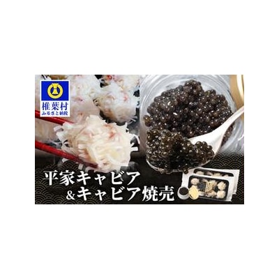 キャビア焼売 8個入り×2パック平家キャビア 5gセット