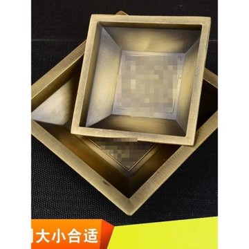 方型煙供盤火供盤 施食盤 焦煙中陰輪 壇城煙供爐 青銅大小號