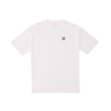 CONVERSE JERSEY BOX LOGO PATCH SS TEE EGRET 男女 短袖上衣 UCJ437-W2Y