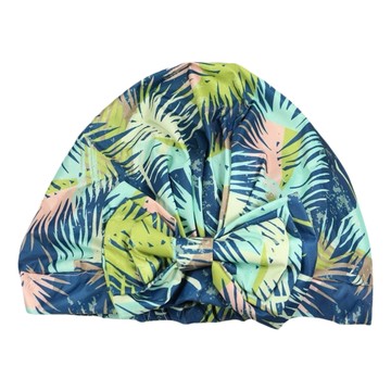 歐美時尚造型防水浴帽 25x20cm  清新樹葉  1件