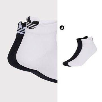 【Adidas 愛迪達】BACK TR S 2P 運動短襪 踝襪 兩雙入 男女 A-KR4224