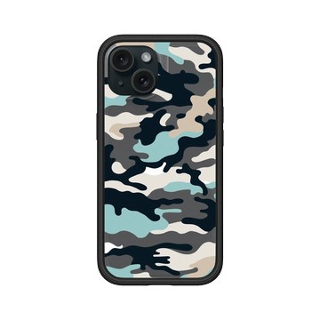 iPhone 15 Mod NX 黑 - Camouflage / 迷彩 - 仿布迷彩