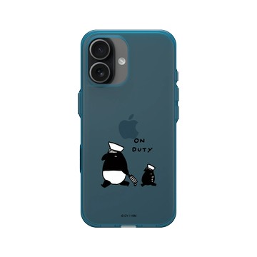 iPhone 17 Clear (相機按鈕) 夜幕藍 - 馬來貘 Laimo - On Duty