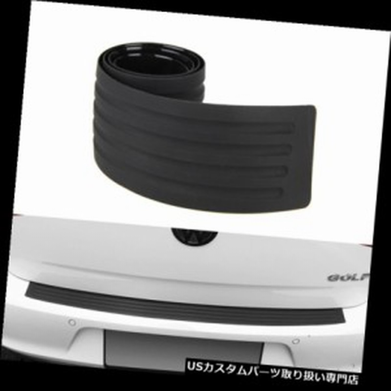 リアバンパー プロテクター ユニバーサルカーラバーリアバンパープロテクタートランクカバーガードスクラッチガードブラック Un 通販 Lineポイント最大1 0 Get Lineショッピング