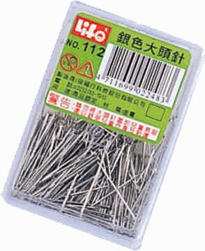 LIFE 金徠福 大頭針 240支入 NO.112