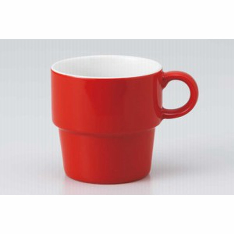 マグカップ コップ コーヒー クラブスタックマグ レッド カフェオレ 紅茶 スープ ギフト 業務用 家庭用 おしゃれ かわいい インスタ 通販 Lineポイント最大5 0 Get Lineショッピング