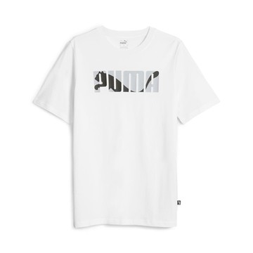 【PUMA官方旗艦】基本系列PUMA字樣短袖T恤 男性 67718502