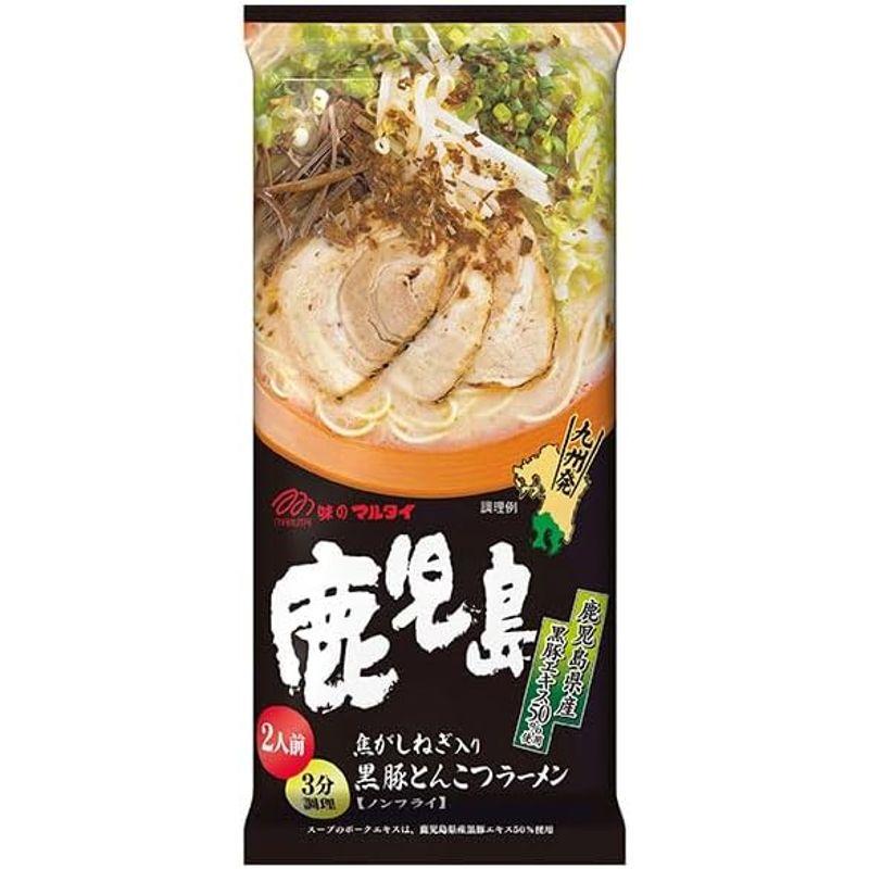 マルタイ 鹿児島黒豚とんこつラーメン 185g×15袋入×(2ケース)