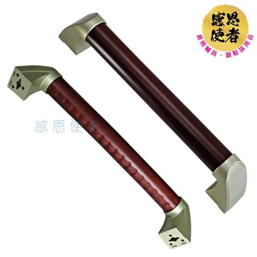扶手 - 木製扶手 - 1入 松木鋅合金扶手 M尺寸 ZHCN2021-44cm長 (防滑安全扶手 居家安全無障礙)