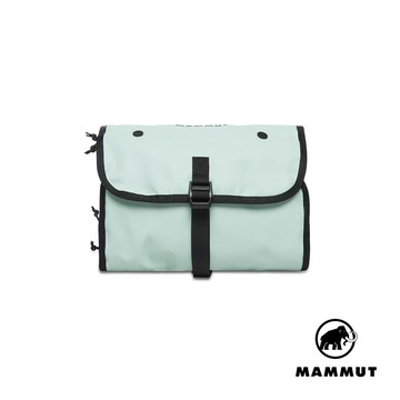 【Mammut 長毛象】Rollup Essentials Kit 二合一輕量捲口式盥洗包 鼠尾草銀綠 #2810-01100