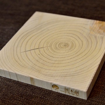 一郎木創｜心持木杯墊－方形(2片)