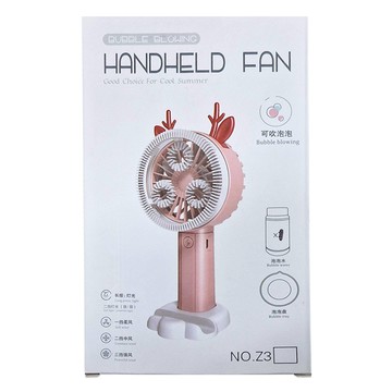 17mall 小風扇泡泡機  顏色隨機  1個