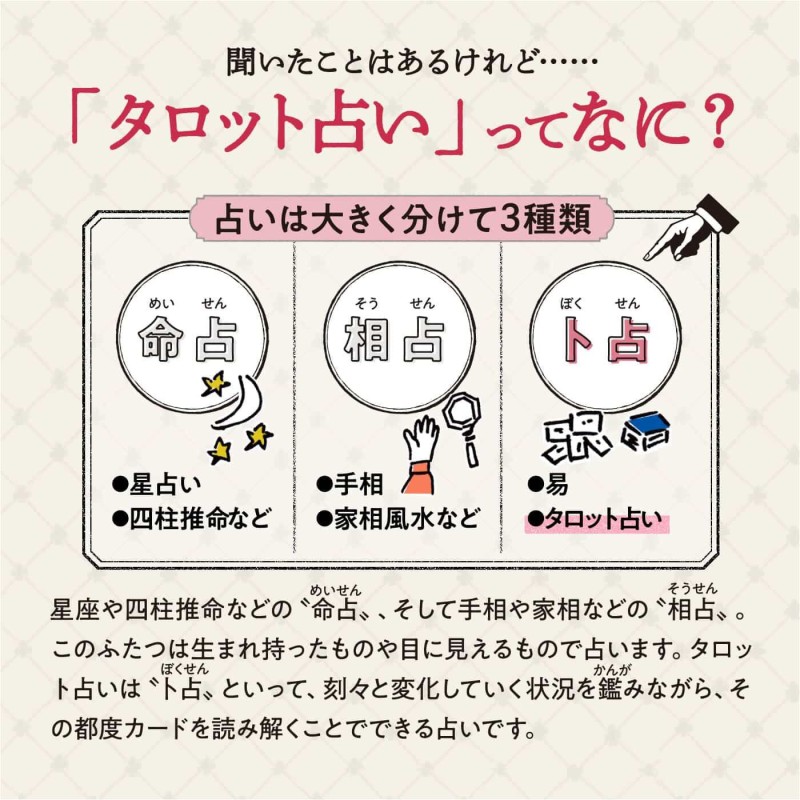 運も未来も人間関係も 日常で使える前向き占い タロットカード