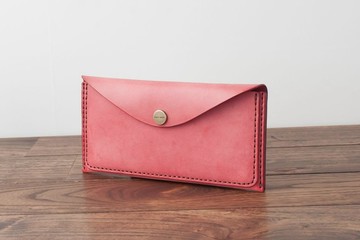 BRIDLE  纖細長夾 / 紅色 ※訂製商品