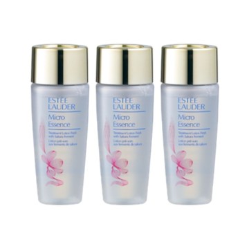 【ESTEE LAUDER 雅詩蘭黛】微分子肌底原生露 櫻花輕盈版 30ml 3入組 公司貨